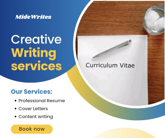 CREATIVE WRITING AND JOB – WINNING CV WRITING