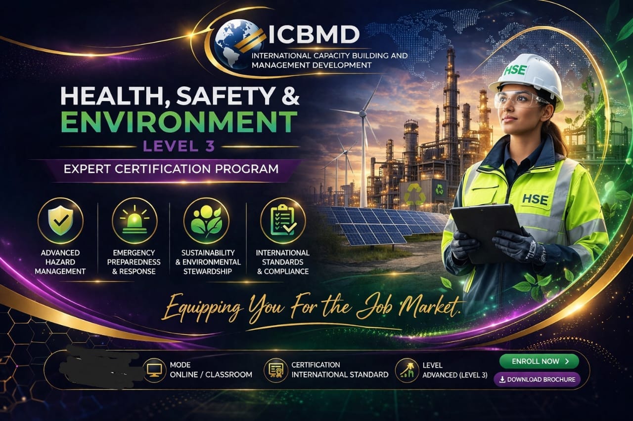 CERTIFIED HEALTH, SAFETY AND ENVIRONMENT ( C-HSE 3 )